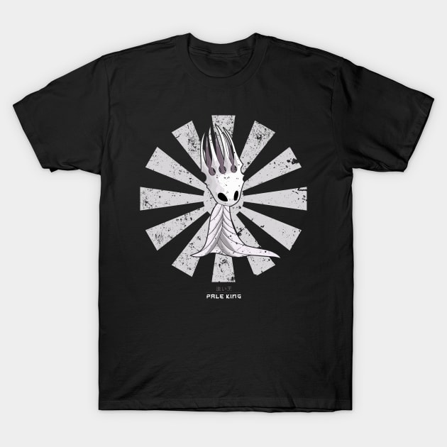 Pale King Retro Japanese Hollow Knight T-Shirt by Nova5